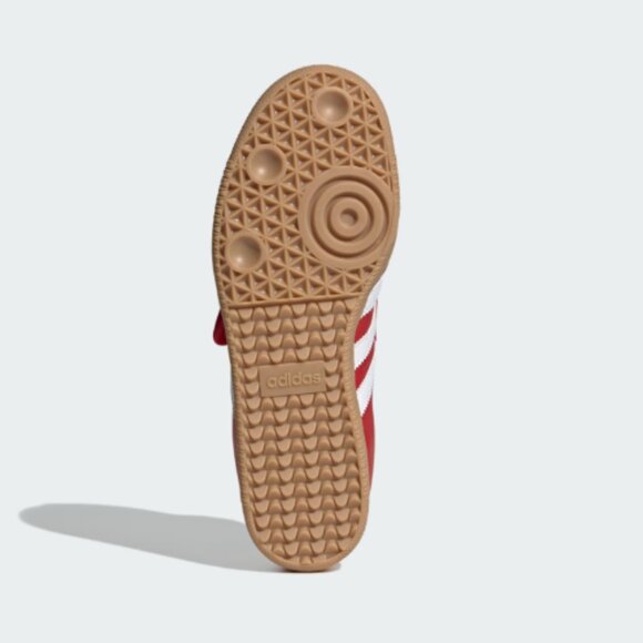 adidas Originals Samba Jane W Scarlet Gum Red Mary Women Strap Casual - Picture 4 of 6